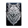 Tattoo Wolf Design Feuerzeug personalisierbar